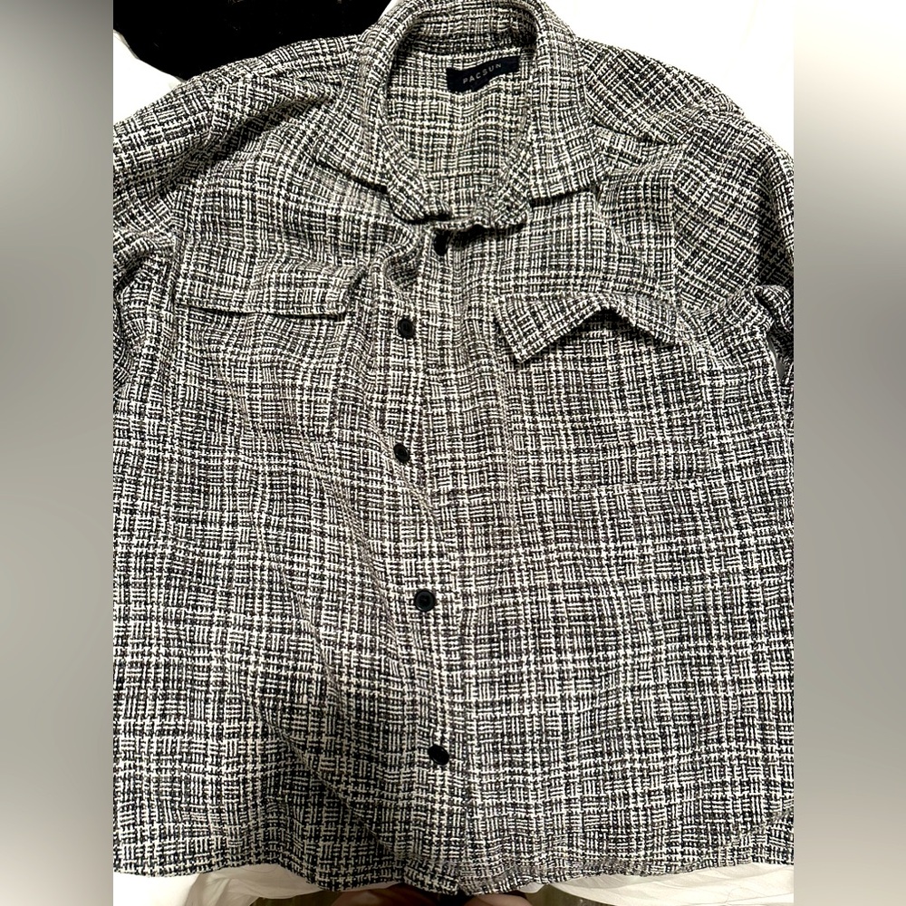 Oversized Pacsun throw over jacket
